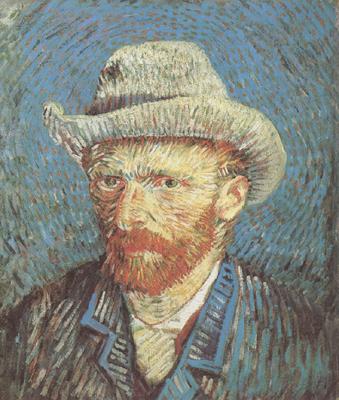 Vincent Van Gogh Self-Portrait wtih straw hat (nn04) oil painting picture